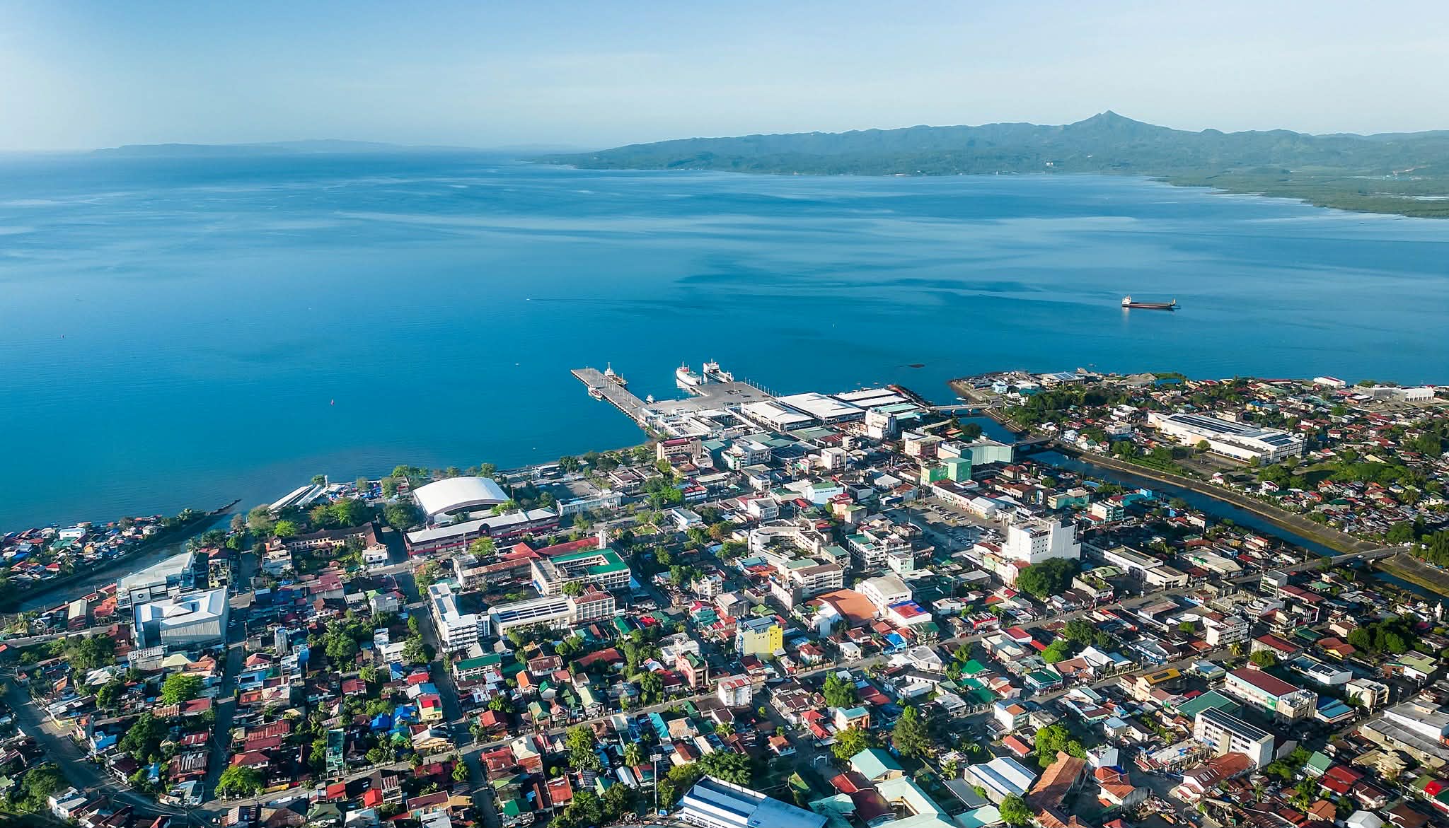 Aerial view of Ormoc City, Leyte — a growing city with bay views and urban conveniences